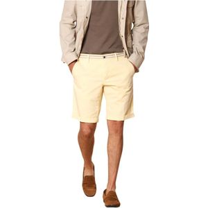 Mason's, Heren, Korte broeken, Geel, Maat: 3XL Katoen,