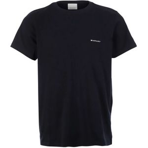 Isabel Marant, Heren, Tops, Zwart, Maat: XL Katoen,