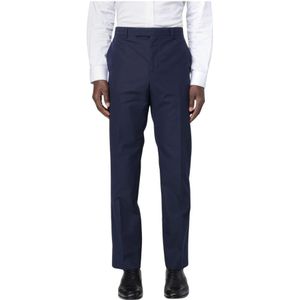 Gucci, Heren, Broeken, Blauw, Maat: L Leer,