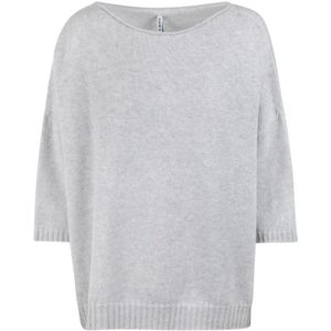 Liviana Conti, Dames, Truien, Grijs, Maat: S Kasjmier,