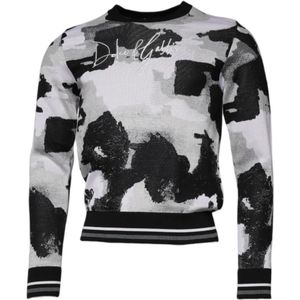 Dolce & Gabbana - Camouflage Crew Neck - Pullover Sweater - Multicolor