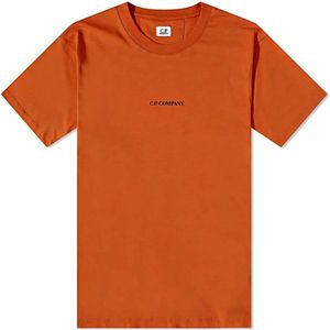 C.p. Company, Heren, Tops, Oranje, Maat: L Katoen,