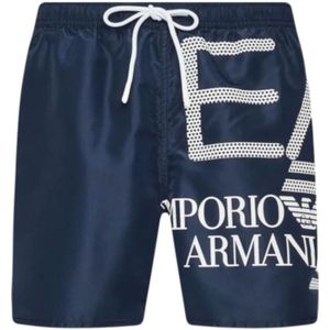 Emporio Armani Ea7, Heren, Badkleding, Blauw, Maat: M