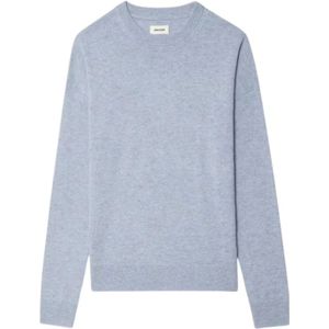 Zadig & Voltaire, Dames, Truien, Blauw, Maat: M