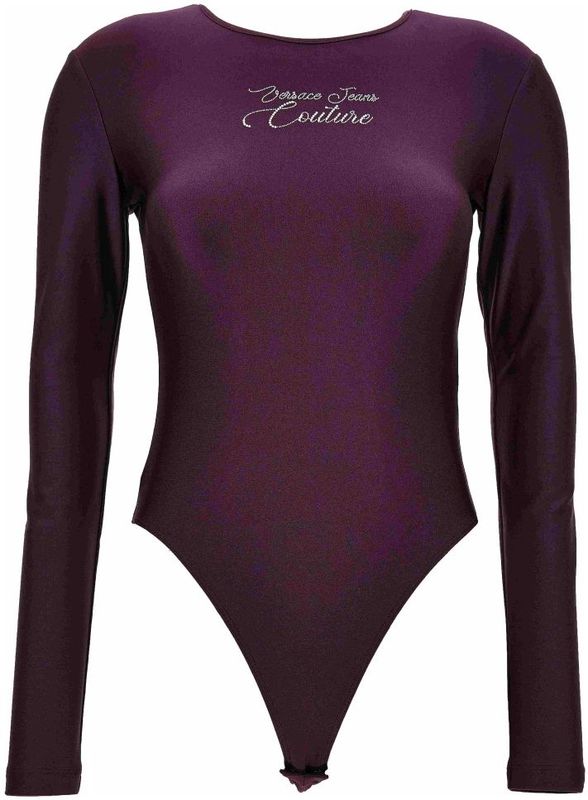 Versace Jeans Couture - Shirt Body - Lila - Transparant