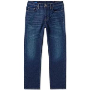 Acne Studios, Heren, Jeans, Blauw, Maat: W33 Katoen,