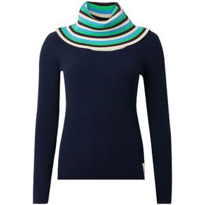 Sunnei, Dames, Truien, Blauw, Maat: M Leer,