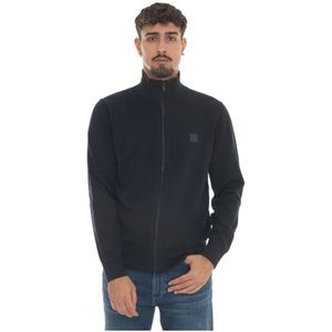 Hugo, Heren, Truien, Blauw, Maat: 3XL Katoen,