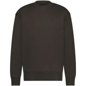 Aeden, Heren, Sweatshirts & Hoodies, Bruin, Maat: S Katoen,