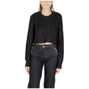 Only, Dames, Truien, Zwart, Maat: S Acryl,