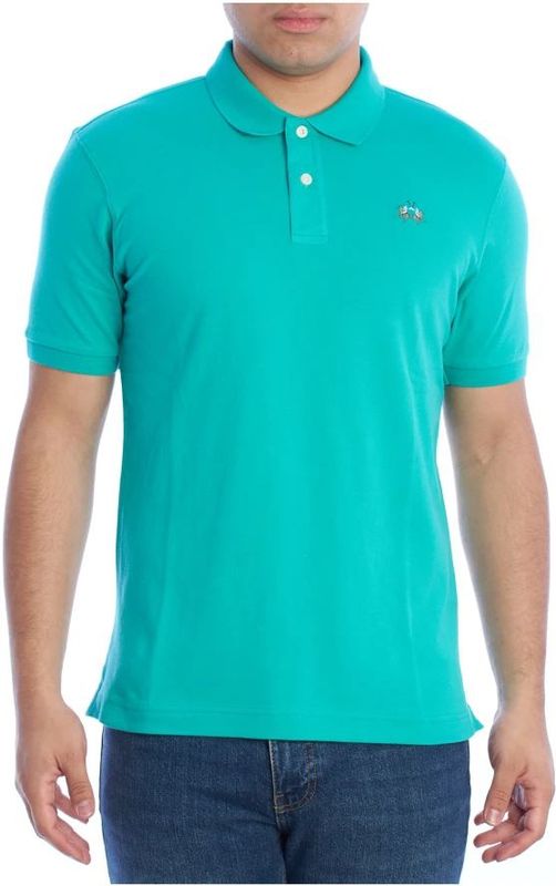La Martina - Heren Slim Fit Poloshirt - Korte Mouwen