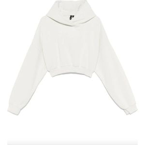 Entire Studios, Dames, Sweatshirts & Hoodies, Wit, Maat: M Katoen,