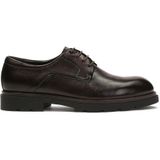 Kazar - Bruine Open Teen Halfschoenen - Heren - Leer - 44 EU
