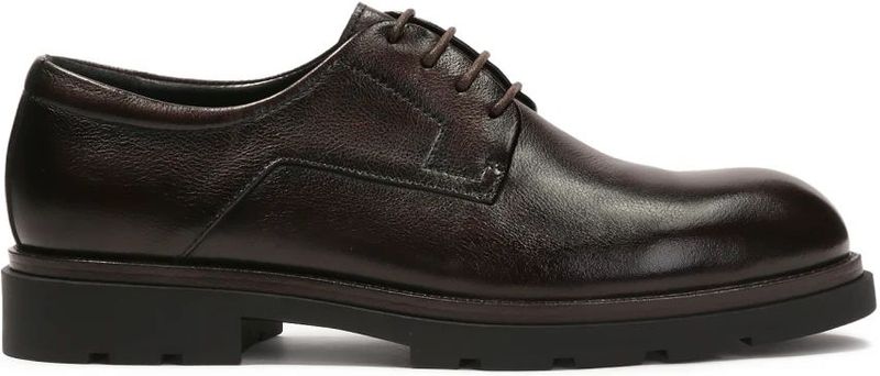 Kazar - Bruine Open Teen Halfschoenen - Heren - Leer - 44 EU