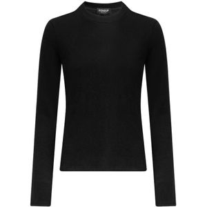Dondup, Dames, Tops, Zwart, Maat: XS