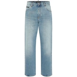 Philipp Plein, Heren, Jeans, Blauw, Maat: W29 Denim,