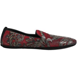 Dolce & Gabbana, Dames, Schoenen, Rood, Maat: 44 EU Leer,