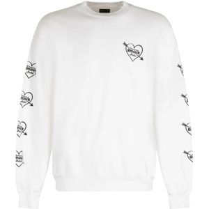 Local Authority, Heren, Sweatshirts & Hoodies, Wit, Maat: S