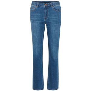 Kaffe, Dames, Jeans, Blauw, Maat: XL Katoen,