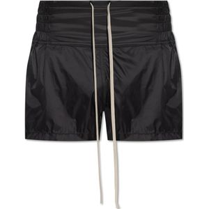 Rick Owens, Heren, Korte broeken, Zwart, Maat: M Polyamide,