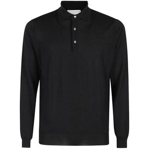 Filippo De Laurentiis, Heren, Tops, Zwart, Maat: XL Wol,