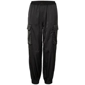 Saint Tropez, Dames, Broeken, Zwart, Maat: M