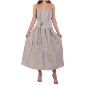 Marella, Dames, Jurken, Grijs, Maat: S