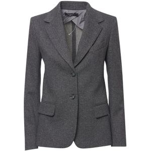 Weekend, Dames, Jassen, Grijs, Maat: S Katoen,