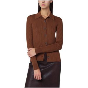 Roberto Collina, Dames, Truien, Bruin, Maat: L Wol,