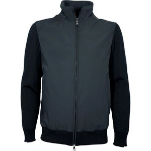 Paul & Shark - Typhoon Re-4x 4 Stretch - Cardigan - Zwart