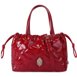 Kurt Geiger, Dames, Tassen, Rood, Maat: ONE Size Leer,
