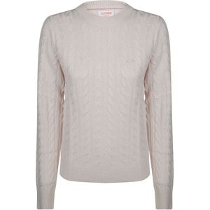 Sun68, Dames, Truien, Roze, Maat: L