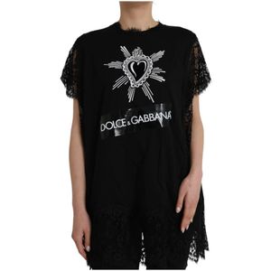 Dolce & Gabbana - Crew Neck - Longsleeve Shirt - Zwart