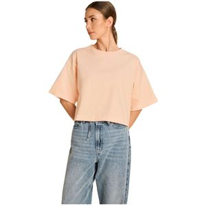 March23, Dames, Tops, Oranje, Maat: S