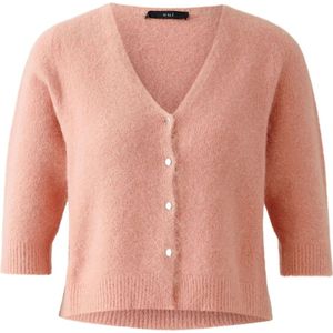 Oui, Dames, Truien, Roze, Maat: XS Wol,