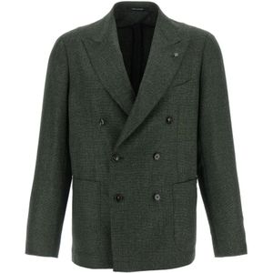 Tagliatore, Heren, Jassen, Groen, Maat: L