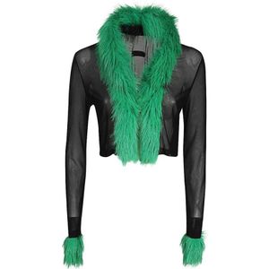 Heron Preston, Dames, Truien, Zwart, Maat: M Polyamide,