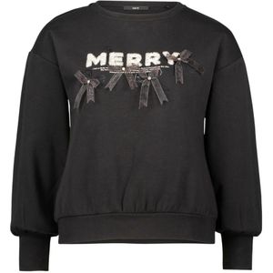 Zero, Dames, Sweatshirts & Hoodies, Zwart, Maat: XS