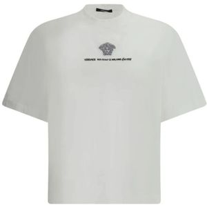 Versace - T-shirt - Wit - Katoen