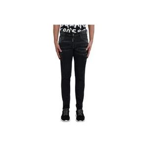 Zwarte Skinny Jeans van Dsquared2 , Black , Heren , Maat: XL