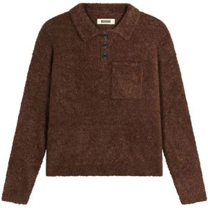 Woodbird - Polo lange mouw - Grijs - 2536-804