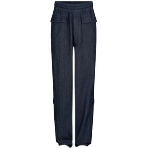 Dries Van Noten, Heren, Broeken, Blauw, Maat: S Denim,