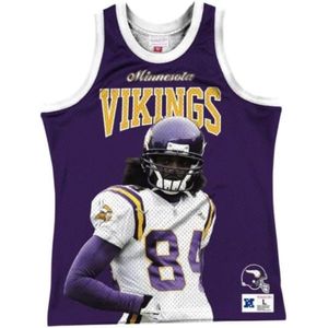 Mitchell & Ness, Heren, Sport, Paars, Maat: L