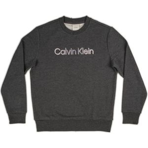 Calvin Klein, Heren, Sweatshirts & Hoodies, Grijs, Maat: XL Katoen,