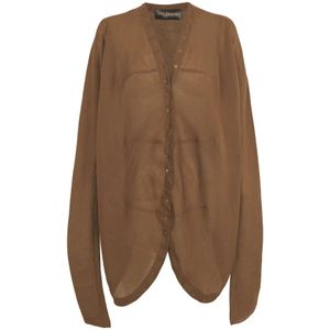 Cortana, Dames, Blouses & Shirts, Bruin, Maat: M