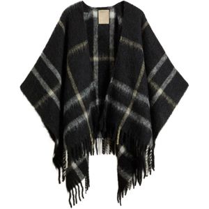 Woolrich, Dames, Jassen, Zwart, Maat: ONE Size Wol,