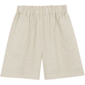 Cortana, Dames, Korte broeken, Bruin, Maat: 2XS Linnen,