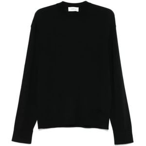 Laneus, Heren, Truien, Zwart, Maat: M Wol,