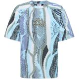 Carlo Colucci - Raglan T-Shirt - Veelkleurig - Katoen