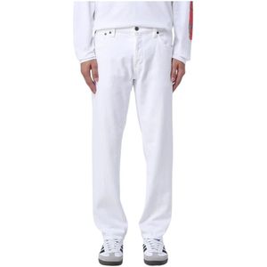 Dondup, Heren, Jeans, Wit, Maat: W31 Denim,